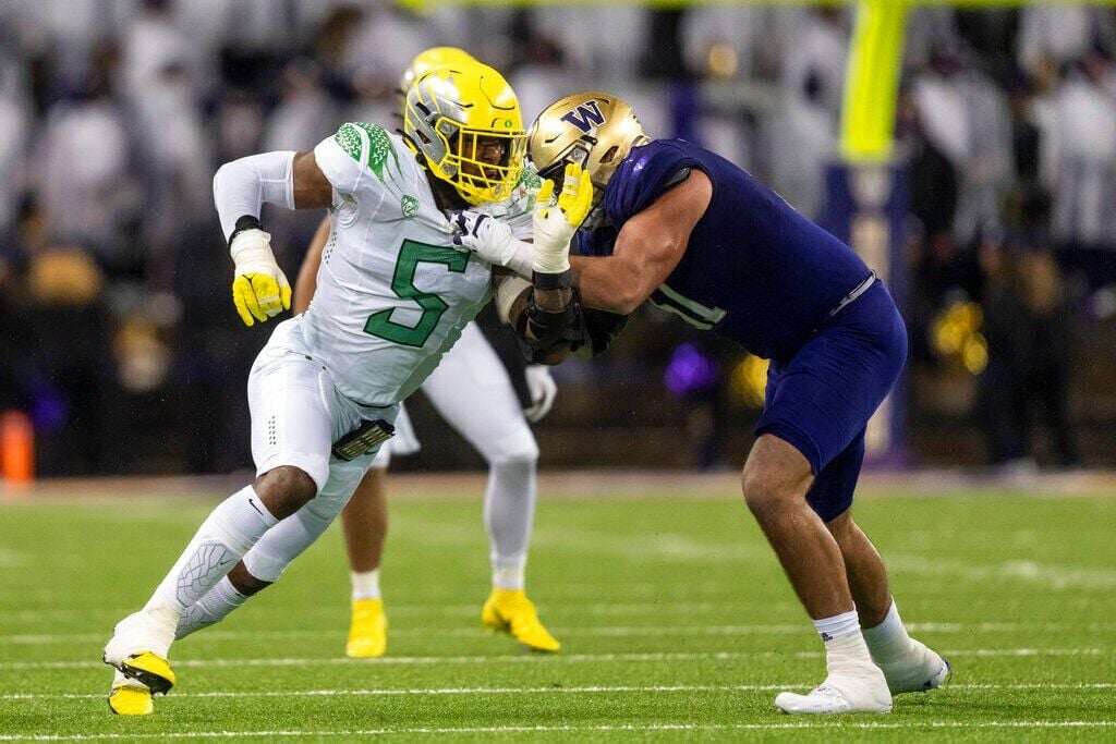 2. Kayvon Thibodeaux, Edge, Oregon, Jr.